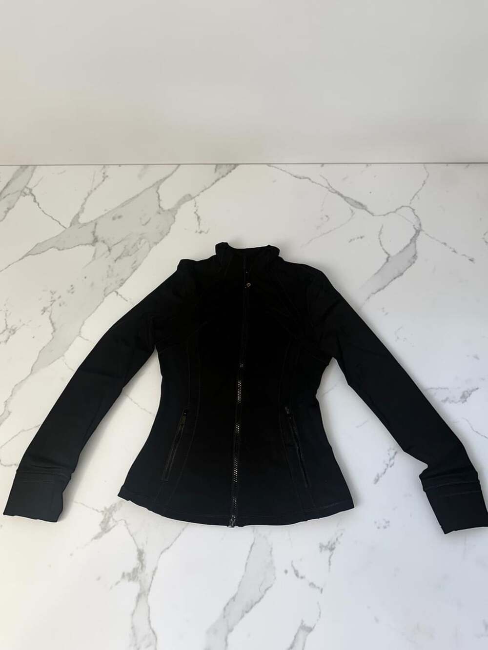 Lululemon Define Jacket Velvet Size 8 Black